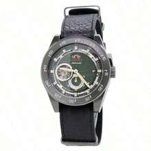 Orient Men's Automatic Watch Classic Black Dial Leather Strap Dress Watch RA-AR0201B10B/RA-AR0202E10BRA-AR0203Y10B