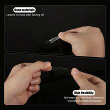 500 片双面纳米胶粘剂 - 可移除、无损、透明塑料环，适用于节日、墙壁和玻璃装饰、玻璃贴纸 | 整齐排列 | 无缝应用 - 彩色 - 查看 9