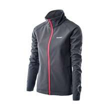 Womens/Ladies Lucari Soft S Jacket (Moon Grey/Bright Pink) - Grey - View 3