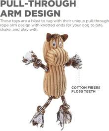 Outward Hound Ranch Roperz Cow Plush Squeaky Dog Toy - Ranch Roperz Horse - View 6