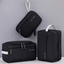 New Fashionable Versatile Toiletry Bag, Multi-Functional Outdoor 3-In-1 Storage Set (Three Pieces/Single Piece), Unisex Large Capacity Handheld Organizer For Business Travel & Commuting