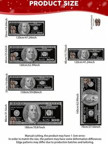 1pc Creative Dollar Pattern Doormat/Carpet - Non Slip, Machine Washable, Suitable For Kitchen, Laundry, Bedroom, Bathroom - High-End Crystal Velvet Dollar Pattern Carpet, Washable, Polyester Carpet/Doormat, Suitable For Living Room, Bedroom, Kitchen And Corridor - Woven Interior Carpet, Providing Enhanced Comfort And Durability, Suitable For Home And Office Decoration, Fashionable Home Decoration/Room Decoration, Bedroom Carpet