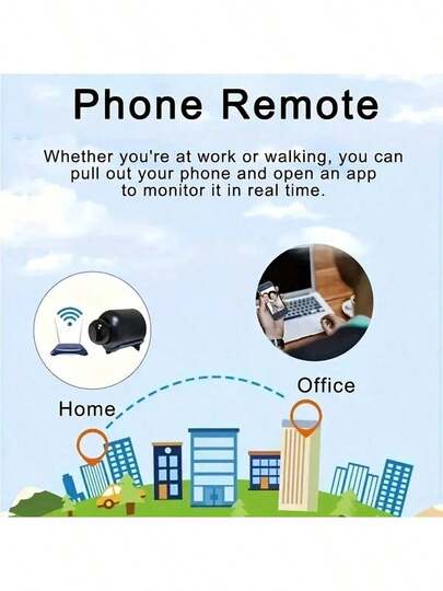 Mini Wireless Home Bullet Hidden Camera, Network WiFi Security Monitoring USB Power Supply out Batteries, High Definition Night Vision Function, Motion Detection, Remote Control Through Mobile Phone, Easy To Install, Indoor Outdoor Pets, Elderly People Monitoring/Home/Recording/ ensics. view 9