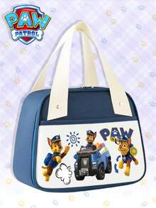 Paw Patrol Paw Patrol Themed Trapezoidal Insulated Bag, Thickened Aluminum Foil Lunch Box, Hand-Held Ice Pack, Office Worker Lunch Box, Pre-Opening Meal Pack, Thanksgiving, Christmas, Birthday Party Decoration Items, Small Gifts For Relatives And Friends At Parties And Gatherings Home Decor Christmas Decorations Room Decor