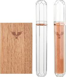 Caja humidificadora de viaje calva, portátil y pequeña con humidificador, hermética, a prueba de aplastamiento, impermeable, capaz de contener hasta 3-4 puros - 2 puros - Ver 10