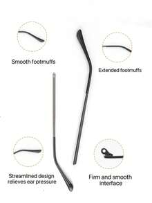 Reparatur- und Ersatzwerkzeuge für Brillen für Erwachsene, ältere Menschen, Brillenbügel, Brillengestelle, Ersatz für Brillenbügel, geeignet für äußere Zähne Brillenbügel, ohne Brillengestelle ersetzen zu müssen, Sonnenbrillen, Blaulichtfilter-Brillen, Lesebrillen, Kurzsichtigkeitsbrillen, Party-Dekorationsbrillen, Brillenbügel