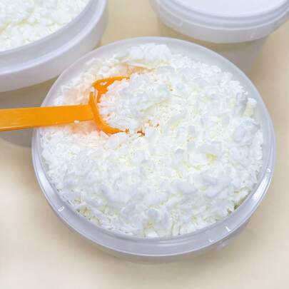 1kg/2.2lb 天然大豆蜡片/颗粒 - DIY 蜡烛制作用品材料，家居装饰工艺蜡烛制作用品，万圣节圣诞派对装饰蜡烛制作，生日蜡烛制作，最佳朋友礼物，