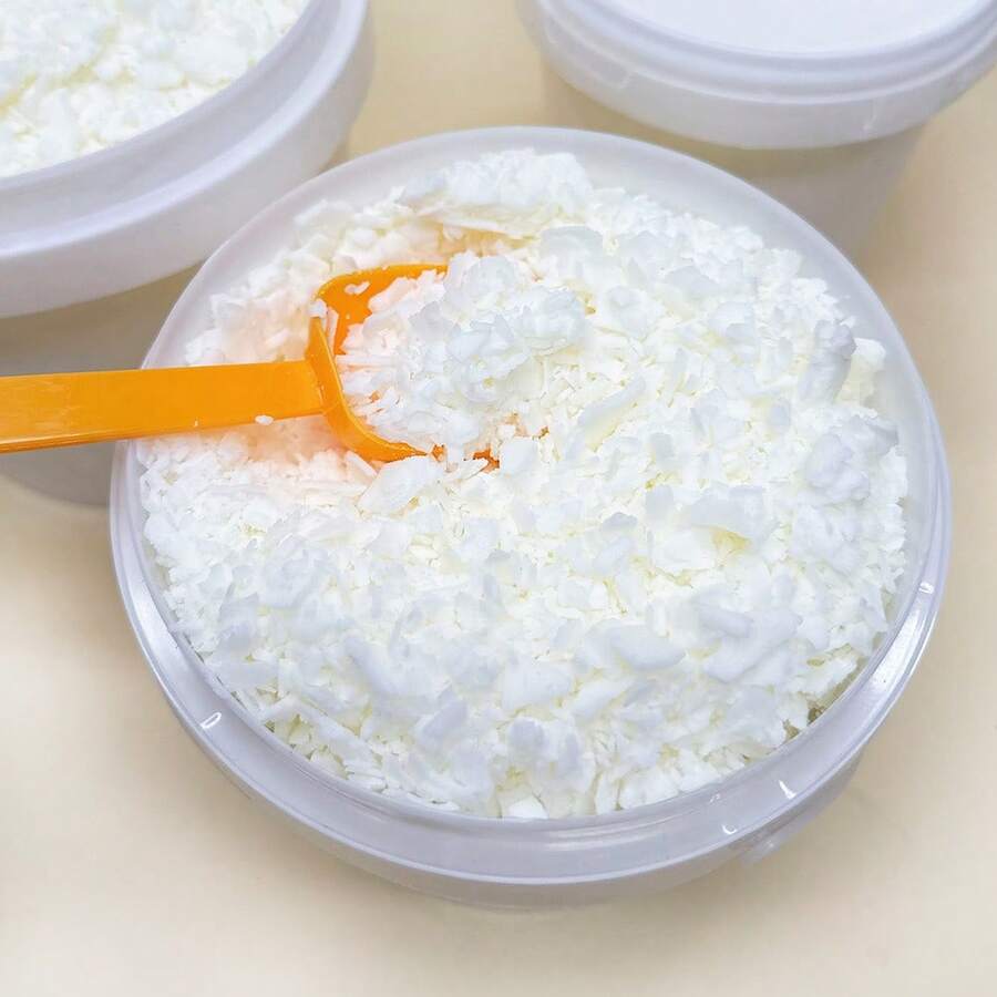 1kg/2.2lb 天然大豆蜡片/颗粒 - DIY 蜡烛制作用品材料，家居装饰工艺蜡烛制作用品，万圣节圣诞派对装饰蜡烛制作，生日蜡烛制作，最佳朋友礼物，