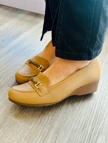 Modare Anabela Shoes - Camel - Ver 8