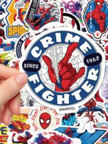 Disney 50/150/250 piezas Pegatinas de Graffiti de Dibujos Animados de Spider-Man para decorar Scrapbook, Diario, Planificador, Portátil, Equipaje, Pegatinas Impermeables DIY