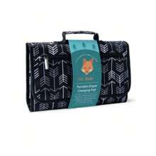 Bolso cambiador de pañales para viajes al aire libre, regalo para bebé recién nacido, cambiador portátil de viaje, alfombra cambiadora de pañales para bebé con bolsillo para toallitas, cambiador portátil y resistente al agua para recién nacidos niños y niñas, arcoíris bohemio sol