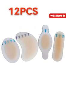 24 pezzi Cuscinetti in gel per il tacco - Alta resistenza e qualità, cuscinetti anti-attrito, adatti per tacchi alti, corsa, balletto. Per calli e vesciche, cerotti per vesciche ai piedi, protezione comfort per le scarpe, adesivo durevole, imbottitura per il tallone