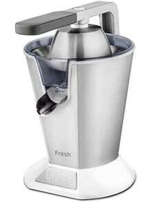 Exprimidor Eléctrico acero inoxidable ufesa , de Brazo, 200 W, Vertido Continuo, Sistema Anti goteo, Doble Cono, Filtro de Acero Inox, Brazo para la Extracción del Zumo, Desmontable - Tipo de Enchufe A USA (110-127V) - Ver 2