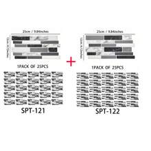 25 Peças Adesivos para Parede Carimbo de Cozinha, Padrão de Mármore, Resistente a Água/Óleo/Desgaste, Decalque Removível para Cozinha, Banheiro, Decoração do Lar, Tamanho: 25 peças, 9,84x4,72 polegadas Papéis de Parede Decoração de Sala Papel de Parede Adesivo de Parede Decoração de Parede Adesivo de Parede Acessórios de Cozinha Itens de Cozinha Decoração de Cozinha