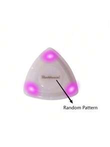 LED Light-Up Guitar Picks, Bass Guitar Night Glow Plectrums, Available In Three Colors (White/Green/Purple),Guitar Led,Guitar Gifts,Picks Guitar Accessories,Rock Music,Guitar Capo,Inflatable Guitar