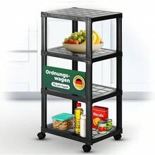 Credenza per stoviglie e dispensa da cucina, scaffali di stoccaggio