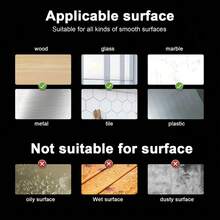 500 片双面纳米胶粘剂 - 可移除、无损、透明塑料环，适用于节日、墙壁和玻璃装饰、玻璃贴纸 | 整齐排列 | 无缝应用 - 彩色 - 查看 13