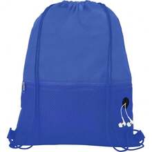 Bullet Oriole Mesh Drawstring Bag (Royal Blue) - Royal Blue - View 1