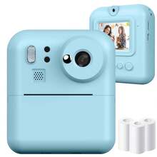 儿童即时打印相机 - 即时打印照片 - 适合4-10岁男孩女孩的圣诞节生日礼物 - 便携式玩具 - 粉色。圣诞节、感恩节。 - 彩色 - 查看 21