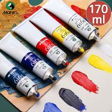 Marie's Oil Paint 170ml/5.95oz Large Tube Artist-Grade, Premium Oil Colors, Excellent Tinting Strength, Creamy Texture And Consistency, Professional Art Supplies For Canvas Painting, Egg, Graffiti, Fabric, Stone, Leather, Wood, Ceramic, Ideal For Artists, Adults - 170ml/5.95oz - View 2