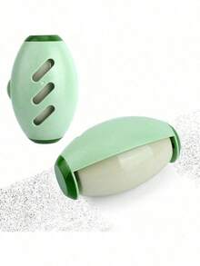 1pcs Reusable Lint Roller For Pet Hair – Extra Sticky, Portable & Washable For Home And Travel - màu xanh lá - Xem 4