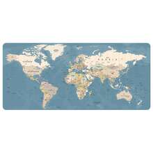 Tấm lót chuột bản đồ thế giới có đế cao su, hoàn hảo cho cả văn phòng và gia đình, là món quà lý tưởng cho các cặp đôi. Bộ miếng lót chuột và bàn làm việc văn phòng 35,4x15,7 inch, miếng lót chuột chơi game cỡ lớn, thích hợp làm quà tặng sinh nhật và ngày lễ - Nhiều màu - Xem 14