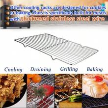 Grilling Rack Heavy Duty Wire Grate Oven Roasting Rack 5.3x 8.75 Inch Rectangle Baking Cooling Steaming With 4 Stainless Steel Rack 5.3X8.7522.2X13.5cm - 5.3"*8.75" - View 8