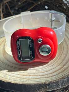 1pc-6pcs Digital Display Wristband Handheld Manual Counter, Small Counter, Prayer Counter, People Flow/Traffic Counter, Manual Mechanical Tally Counter