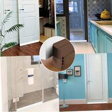 3-Hole 50mm Door Bottom Seal Strip, Soundproof, Windproof, Insulation, Anti-Insect Sealing Strip For Bedroom Door Gaps
