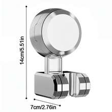 NetHong Adjustable Shower Head Holder Suction Cup Type Wall Mounted Showerhead Bracket Relocatable Sprayer Fixed Base - Multicolor - View 10