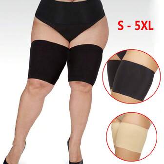 1Pair Thigh Compression Sleeve Brace Support Compression Recovery Thighs Wrap For Sore Hamstring Quad Sweat Men & Women Hip Injury Thigh Compressions Trimmer Active Sports ﻿ ﻿