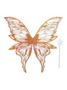 1pc New Holiday Party Halloween Makeup Prop Adult Costume Butterfly Wings Fairy Wings