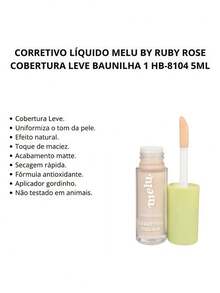 Melu By Ruby Rose Liquid Concealer Light Coverage HB8104 - 香草 1 - 查看 2