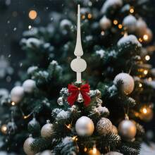 Sumind Adorno esférico medieval de terciopelo rosa de 11 pulgadas para árbol de Navidad, decoración del hogar, fiestas y vacaciones