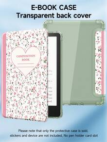 1 件粉色花卉组合书平板电脑保护套和 Kindle 电子书保护套,兼容 iPad 第 10 代、iPad 10.2/Mini6/Mini7/9.7 英寸,兼容三星 Galaxy Tab A9 Plus、Kindle(第 11 代 - 2024 年发布)(6 英寸)、Kindle Paperwhite 第 12 代 2024,很棒的节日礼物,时尚简约的图案。 - 彩色 - 查看 11