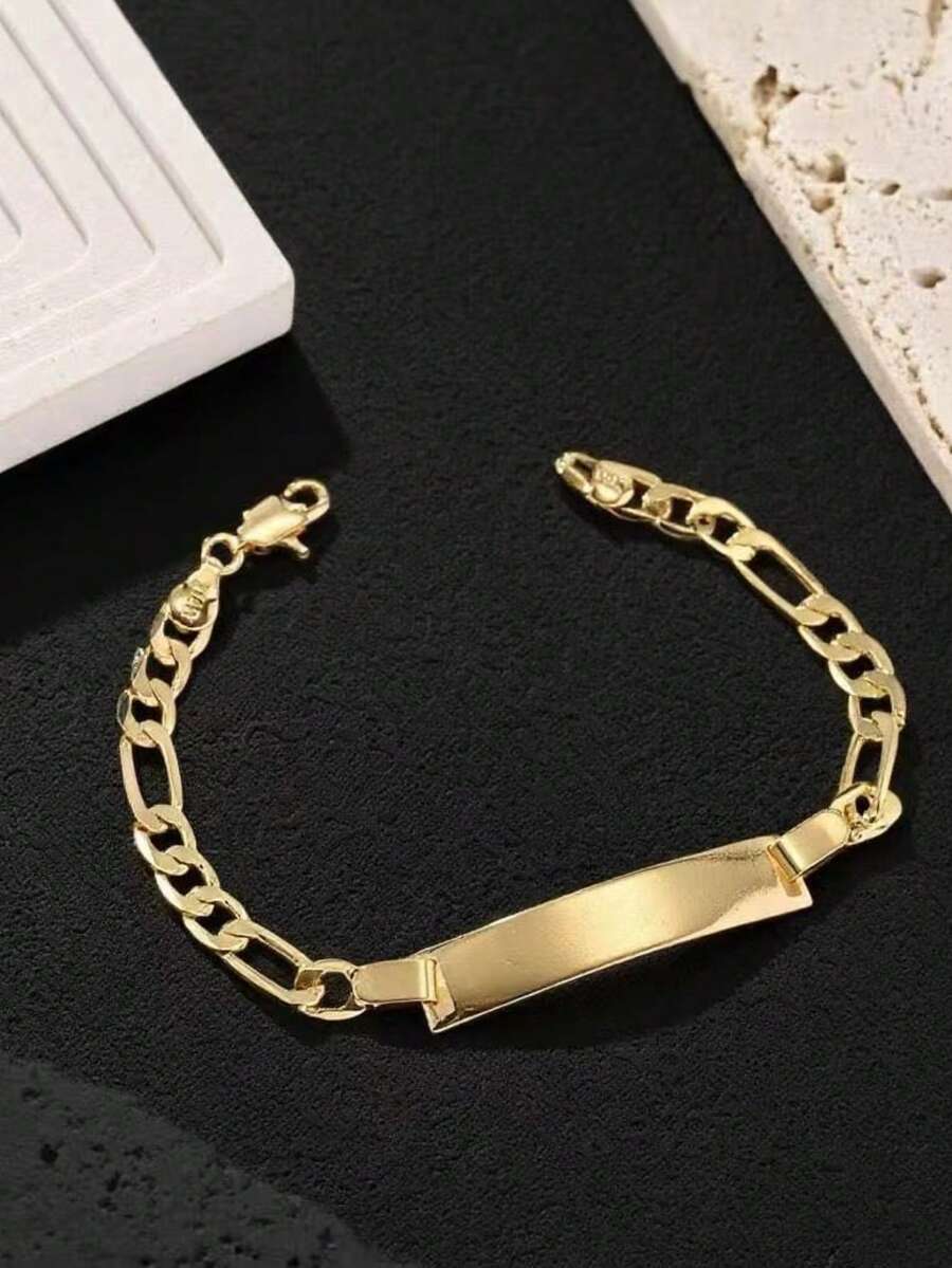 1pc Fashionable High-End Classic Smooth Sequin Bracelet, Suitable For Women's Daily Wear & Excellent Choice As Wedding Gift For Friends, Couples Bracelet