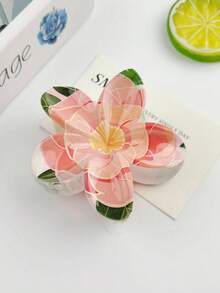 1 Stück/3 Stücke/6 Stücke Haarspangen mit Blumenmuster aus ABS-Kunststoff (ABS-Harz), neue Serie "Süße, frische Blumen", Gänseblümchen-Haarspangen für Duttfrisuren, Strand, Reisen, Partys, Urlaub, Schulanfang, elegante Haaraccessoires, elegante Haarspangen, Winter-Haarclips