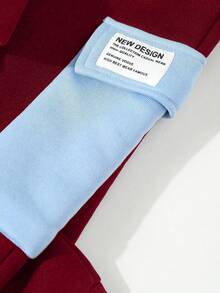 2pcs Young Boy Casual "NEW YORK" Letter Print Hoodie Sweatshirt + Pants Set, Autumn/Winter