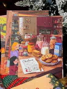 Hârtie Tori pentru scrapbooking, 20 buc/set, serie cu tematică de Crăciun, versatilă pentru jurnalizare, scrapbooking și scris