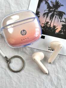 HP Wireless Earbuds With Case And Silicone Lanyard, 5.4 Wireless, Up To 30 Hours Playtime, Mini And Lightweight, Wireless Headphones With Mic, Compatible With IPhone Android, Gaming Headset And Speaker, Holiday Gift Christmas Present