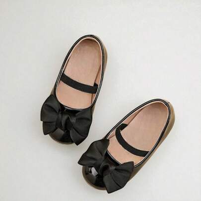 1 par de zapatos planos casuales y cómodos con estampado floral, versátiles para niñas en todas las temporadas