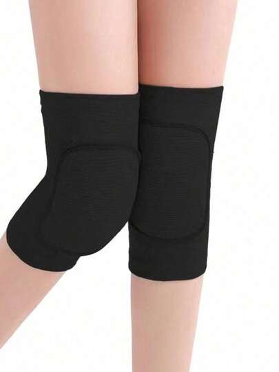 2ชิ้น สนับเข่าสำหรับวอลเลย์บอล เหมาะสำหรับนักเต้น, ผ้านุ่มและระบายอากาศได้ดี ป้องกันเข่าสำหรับผู้ชายและผู้หญิง, ใช้ได้สำหรับการเล่นโยคะ, เทนนิส, มวยปล้ำ, วิ่ง, ปั่นจักรยาน, ออกกำลังกาย, ปีนเขา, บุด้วยโฟมเพื่อความสบายในการคุกเข่า