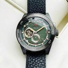 Orient Men's Automatic Watch Classic Black Dial Leather Strap Dress Watch RA-AR0201B10B/RA-AR0202E10BRA-AR0203Y10B