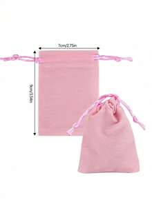 10-Piece Velvet Jewelry Bags, Jewelry Pouches With Drawstring- Soft Drawstring Gift Bags For Weddings, Parties, Valentine'S & Anniversaries