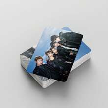 照片卡套装 – 、James Zhao Yufan、Juhoon Kim、Seonghyeon Yum、Keonho – 1st EP COLOR OUTSIDE THE LINES 附热门歌曲 Go – Kpop LOMO 卡片礼物，适合粉丝、收藏和专辑装饰， Go EP，Kpop LOMO 卡片套装