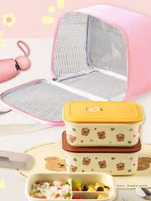 Paw Patrol Paw Patrol Themed Trapezoidal Insulated Bag, Thickened Aluminum Foil Lunch Box, Hand-Held Ice Pack, Office Worker Lunch Box, Pre-Opening Meal Pack, Thanksgiving, Christmas, Birthday Party Decoration Items, Small Gifts For Relatives And Friends At Parties And Gatherings Home Decor Christmas Decorations Room Decor