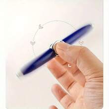 1pc Luminous Finger Gyro Pen - High-Performance Multifunctional Ballpoint With Mesmerizing Rotating Lights - Fun, Durable & Stress-Relieving - Multicolor - View 2