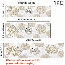 1pc Boho Mandala Printed Sink Faucet Suction Pad, Drainage Pad, Kitchen, Bathroom Sink, Countertop, Drainage Pad, Diatomite Washbasin, And Cuttable Quick-Drying Pad. - Multicolor - View 5