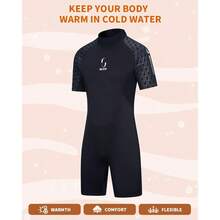 Mens 3mm Shorty Wetsuit Womens Full Body Diving Suit Back Zip Dive Skin For Diving Canoe Spearfishing Surfing Snorkeling Swimming Suits