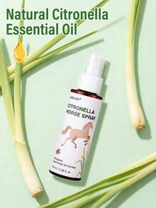 1pc Citronella Horse Spray 3.38 Fl Oz